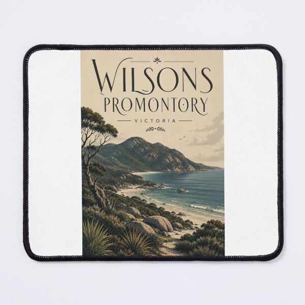 Item preview, Wilsons Promontory Victoria with Coastal Mountains and Beaches designed and sold by Places On Earth.