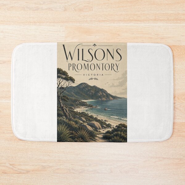 Item preview, Wilsons Promontory Victoria with Coastal Mountains and Beaches designed and sold by Places On Earth.