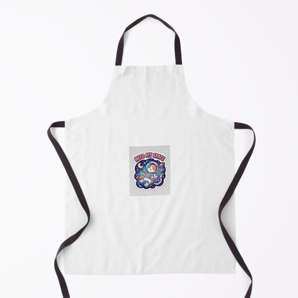 Item preview, Need My Space Cute Astronaut Cat Coffee Sticker designed and sold by HookPixelStudio.