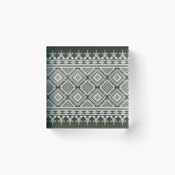 Item preview, Vintage abstract geometric ethnic pattern designed and sold by Aesthetic shapes design.