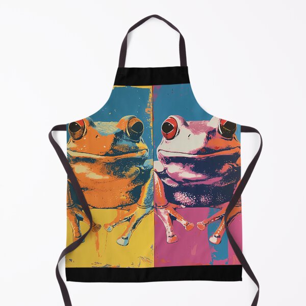 Item preview, Tree Frog Diptych Silverchair Frogstomp Tribute Andy Warhol designed and sold by ModernOUTFITS.