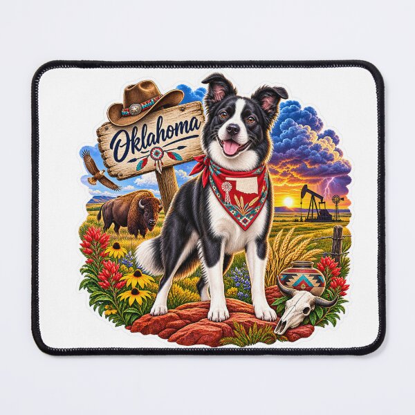 Item preview, Oklahoma Dog designed and sold by Whimspired By Paxx.