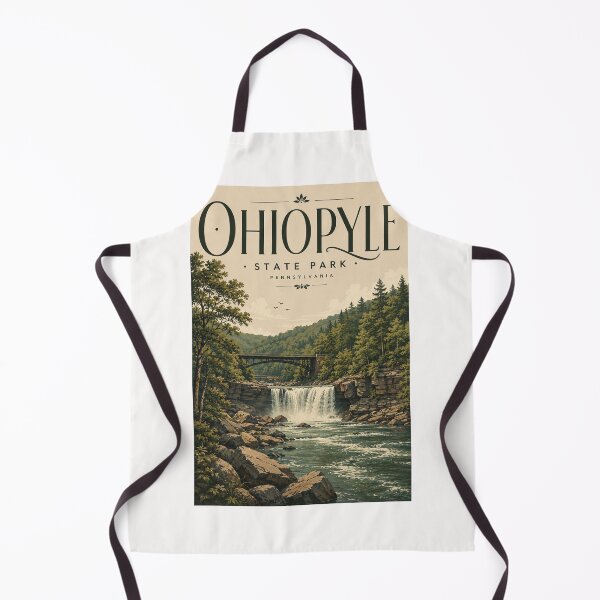 Item preview, Ohiopyle State Park Pennsylvania Waterfall and Youghiogheny River Gorge designed and sold by Places On Earth.