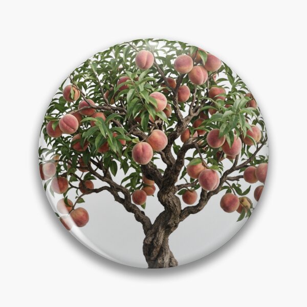Item preview, 3D Realistic Miniature Peach Tree Sweet Summer Fruit Art designed and sold by meghnad.