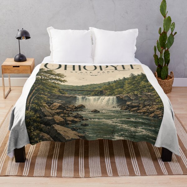 Item preview, Ohiopyle State Park Pennsylvania Waterfall and Youghiogheny River Gorge designed and sold by Places On Earth.