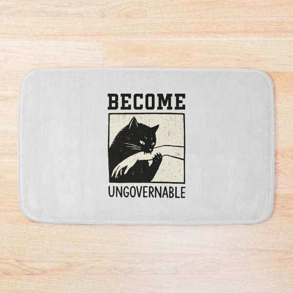 Item preview, Become Ungovernable Feline Rebellion  designed and sold by ZoeDaugherty.