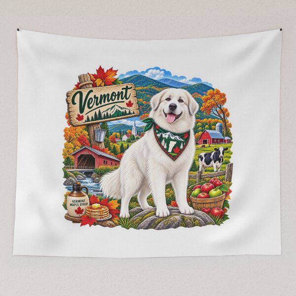 Item preview, Vermont Dog designed and sold by Whimspired By Paxx.
