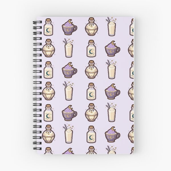 Item preview, Enchanted Moon Milk Sticker Collection designed and sold by PixelBrujeria.