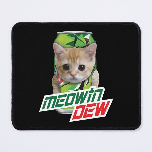Item preview, Meowtn Dew Kitten Soda Can Parody designed and sold by ZoeDaugherty.
