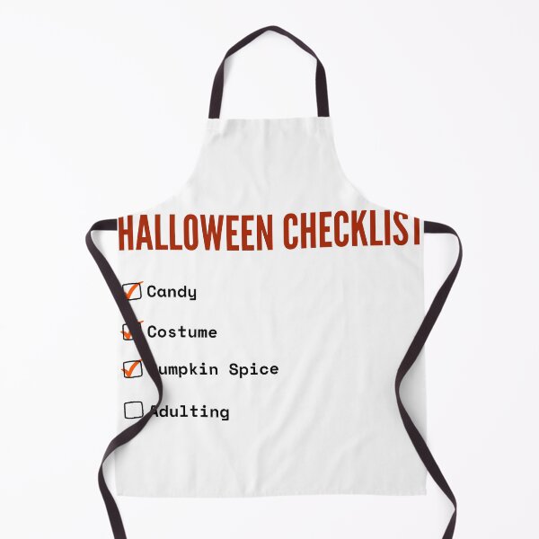 Item preview, Halloween Checklist designed and sold by Lyan ID.