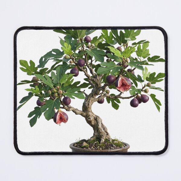 Item preview, 3D Realistic Mediterranean Fig Tree Deep Purple Fruit Art designed and sold by meghnad.
