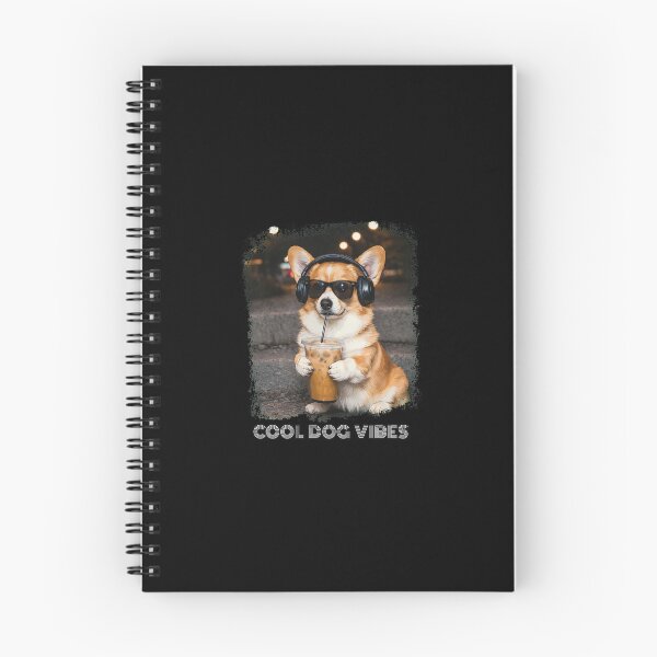 Item preview, Cool Corgi With Headphones Sips Iced Drink designed and sold by ZoeDaugherty.