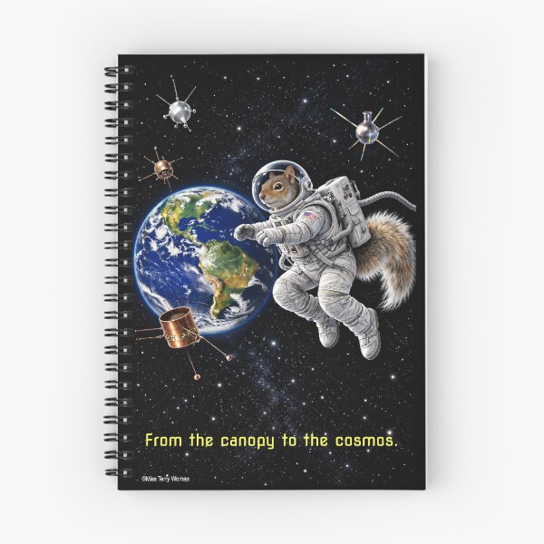 Item preview, Squirrel Astronaut in Space designed and sold by MissTerryWoman.