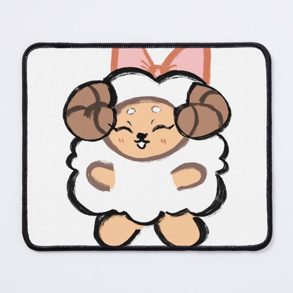 Item preview, Soft Pastel Kawaii Hachichimitsu the Expressive Sheep Happy Design designed and sold by Hachichimitsu.