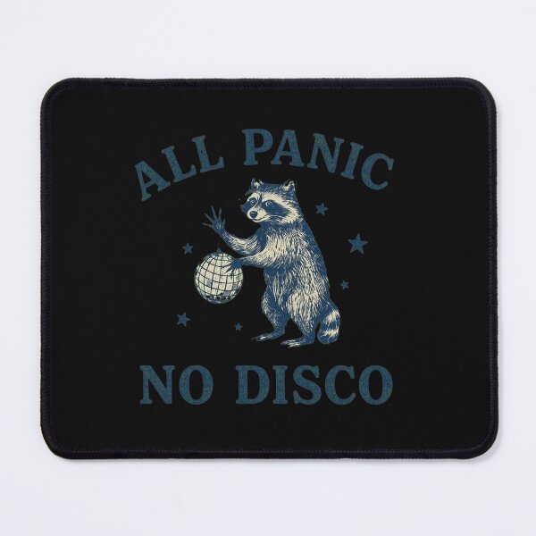 Item preview, All Panic No Disco Raccoon Vintage Style designed and sold by deniseruz.