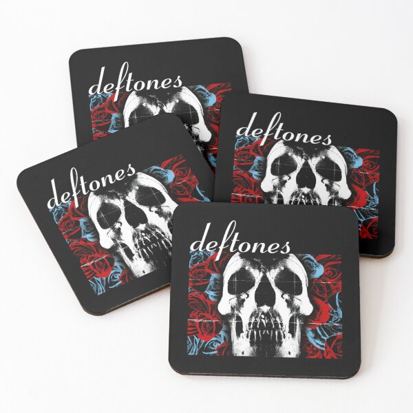 Item preview, Deftones Alternative Rock Skull And Red Roses Floral Music designed and sold by DeniseGrier1.