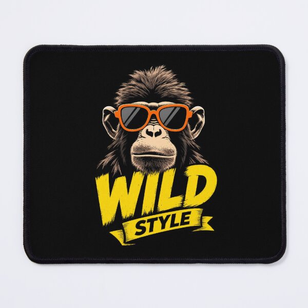 Item preview, Wild Style Sunglasses Gorilla Portrait designed and sold by KorraKreations.