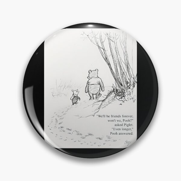 Item preview, Winnie The Pooh  Piglet Friends Forever designed and sold by rumpspiordi.