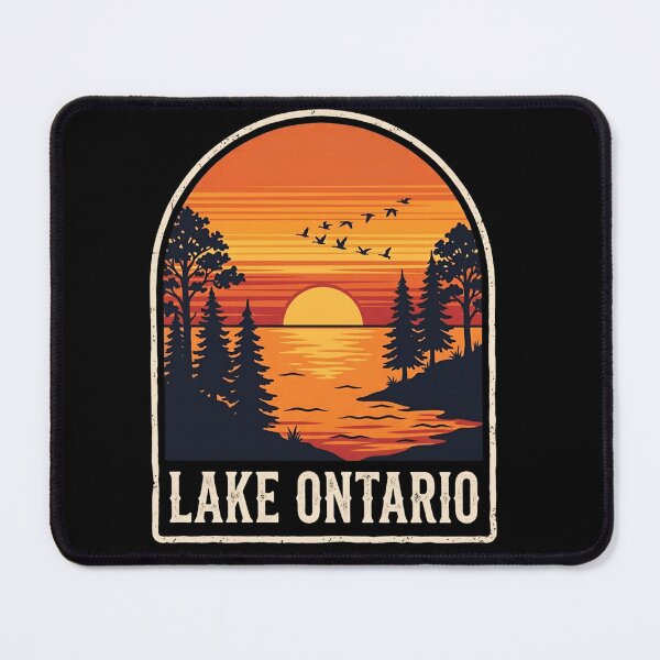 Item preview, Lake Ontario Est 1615 Outdoor Great Lakes designed and sold by PaigeWoodShop.