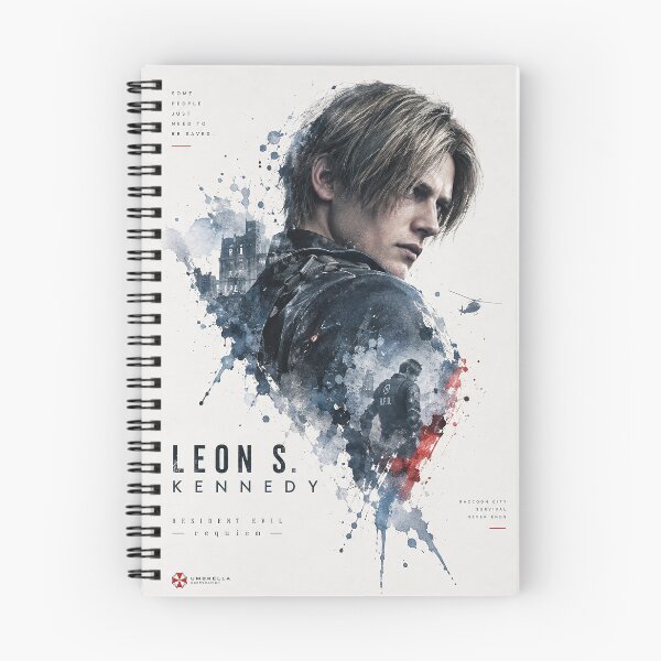 Item preview, Leon S Kennedy Resident Evil Watercolor Art designed and sold by iwzzuel.