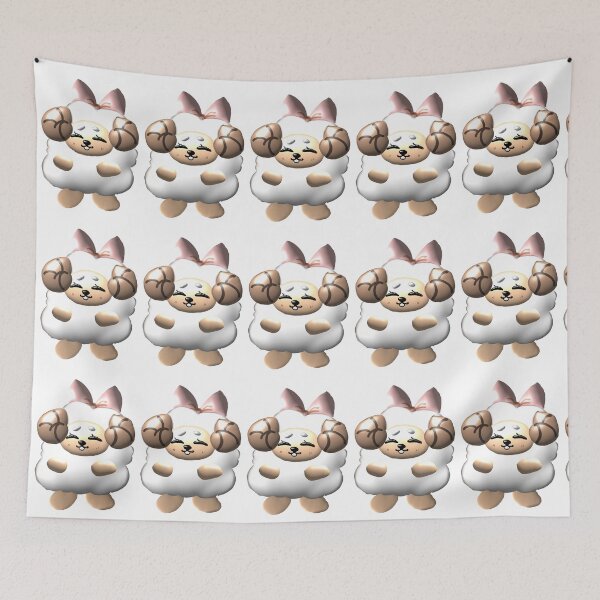 Item preview, 3D Y2K Newtro Hachichimitsu the Expressive Sheep Happy Design designed and sold by Hachichimitsu.