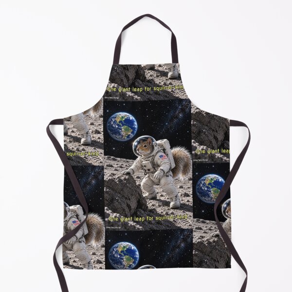 Item preview, Squirrel Astronaut on the Moon designed and sold by MissTerryWoman.