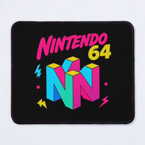 Item preview, Nintendo 64 Retro Logo Graphic designed and sold by KorraKreations.
