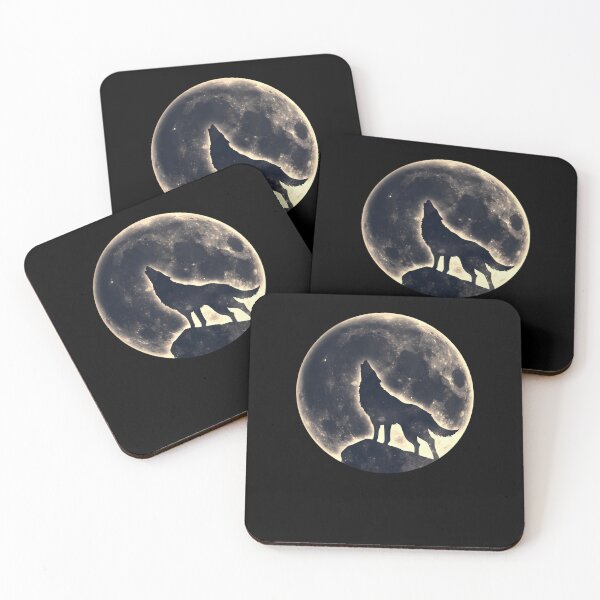 Item preview, Wolf Moon Fantasy Wild Dog Wolves designed and sold by guidoscmyeh.