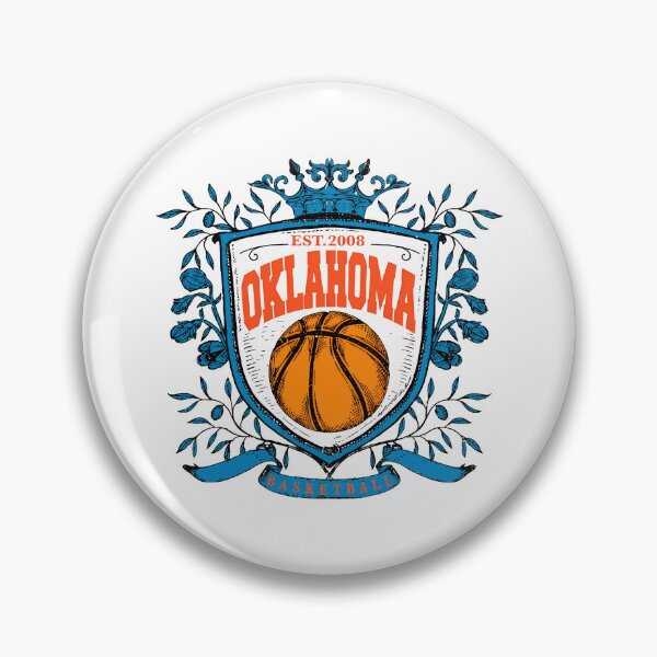 Item preview, Oklahoma Basketball Retro Crest  designed and sold by yahChiolam.
