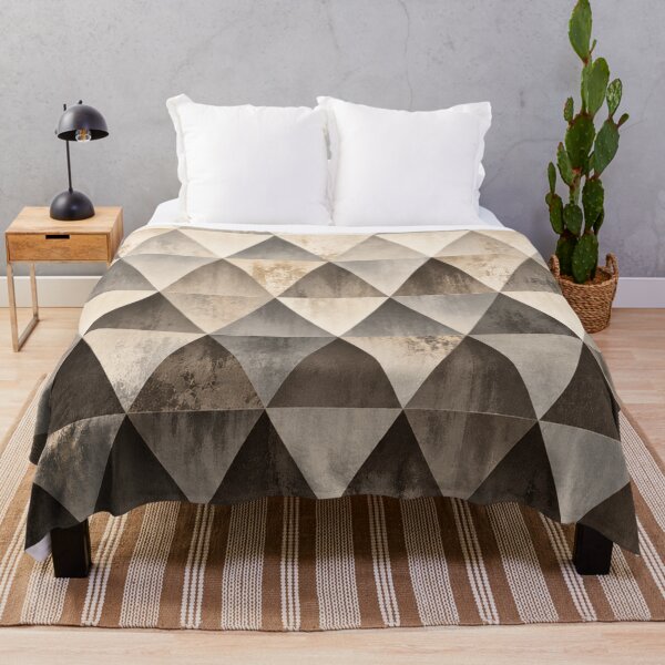 Item preview, Triangle Ombré (Espresso) designed and sold by WeaveSphere.