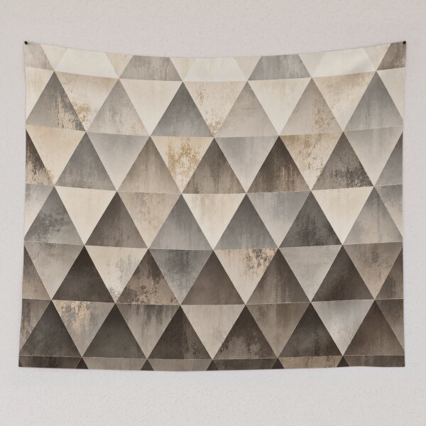 Item preview, Triangle Ombré (Espresso) designed and sold by WeaveSphere.