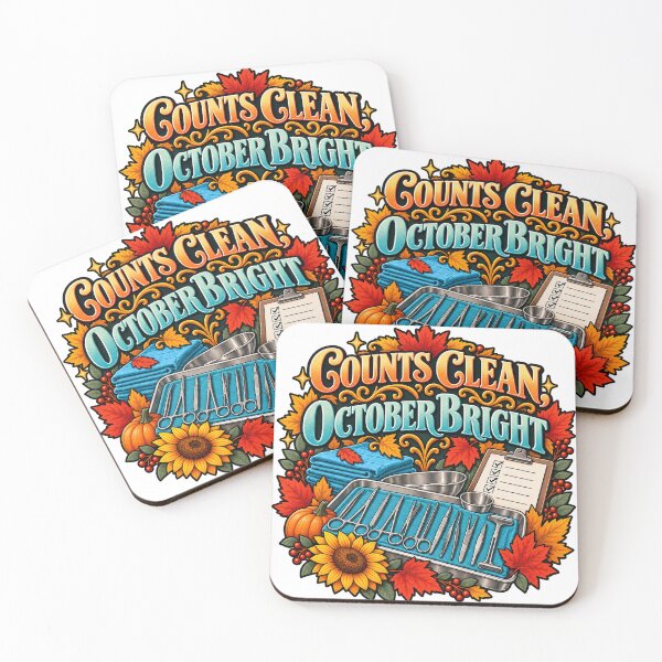 Item preview, Counts Clean October Bright Surgical Tech designed and sold by supertae.
