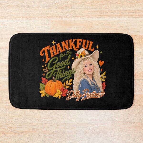 Item preview, Dolly Parton Thankful For The Good Things Thanksgiving designed and sold by ImogenDavisArt.