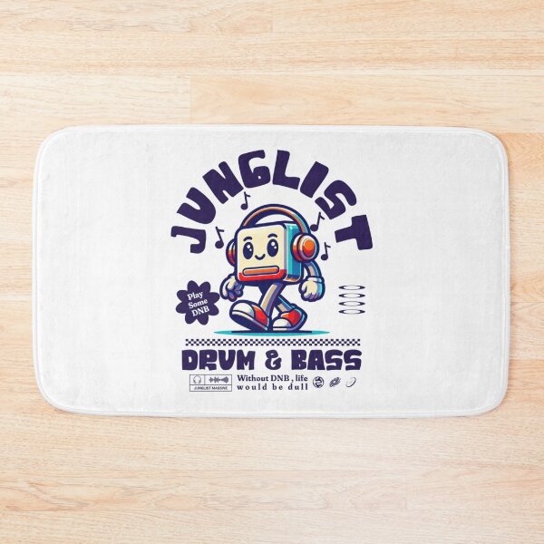 Item preview, junglist - dnb headphone mascot (eggplant) designed and sold by CrystalLSchwa8.