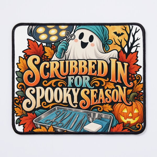 Item preview, Scrubbed In For Spooky Season Surgical Tech designed and sold by supertae.