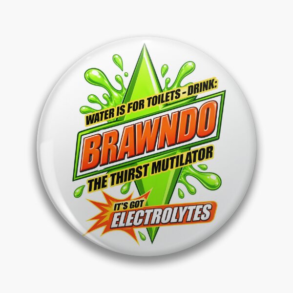 Item preview, Water is for Toilets - Drink Brawndo designed and sold by dariakustocr.