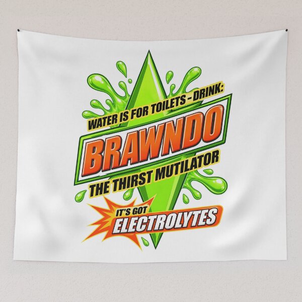 Item preview, Water is for Toilets - Drink Brawndo designed and sold by dariakustocr.