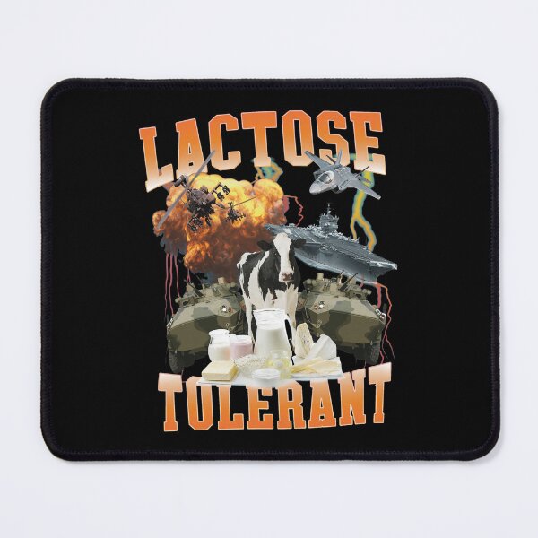 Item preview, Lactose Tolerant Military Collage designed and sold by ZoeDaugherty.