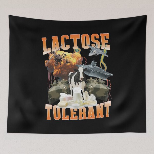 Item preview, Lactose Tolerant Military Collage designed and sold by ZoeDaugherty.