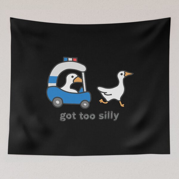Item preview, Goose Driving Cart Got Too Silly Humor  designed and sold by ZoeDaugherty.