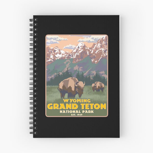 Item preview, Wyoming Grand Teton National Park Mountain Hiking designed and sold by guidoscmyeh.