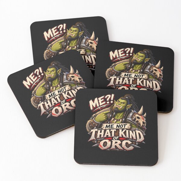 Item preview, Me Not that Kind of Orc Fantasy designed and sold by PaigeWoodShop.