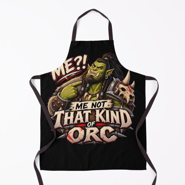 Item preview, Me Not that Kind of Orc Fantasy designed and sold by PaigeWoodShop.