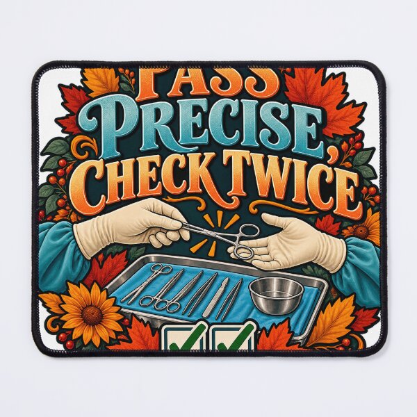 Item preview, Pass Precise Check Twice Surgical Tech designed and sold by supertae.