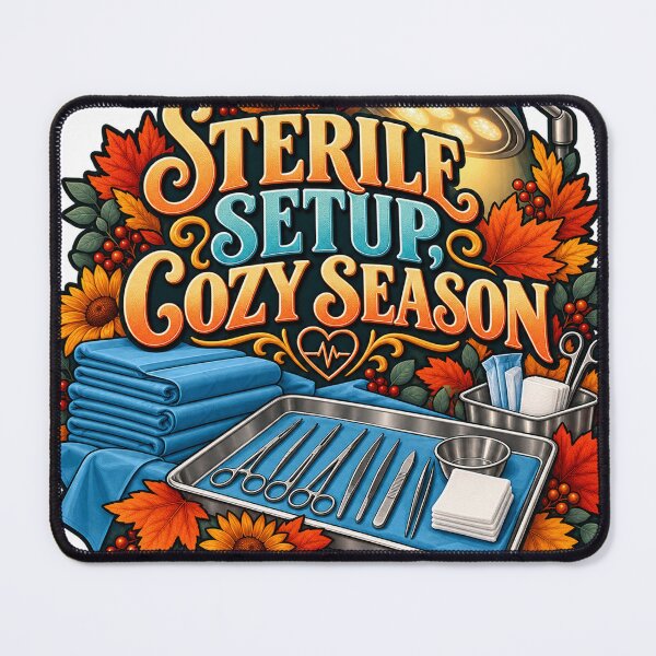 Item preview, Sterile Setup Cozy Season Surgical Tech designed and sold by supertae.