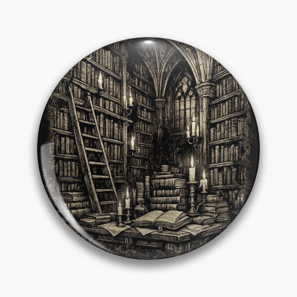 Item preview, Dark library designed and sold by BiaSMartins.