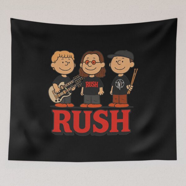 Item preview, Rush Band Cartoon Characters Iconic Music  designed and sold by deniseruz.