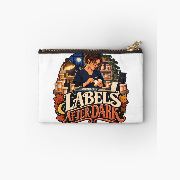 Item preview, Labels After Dark Pharmacy Technician designed and sold by supertae.