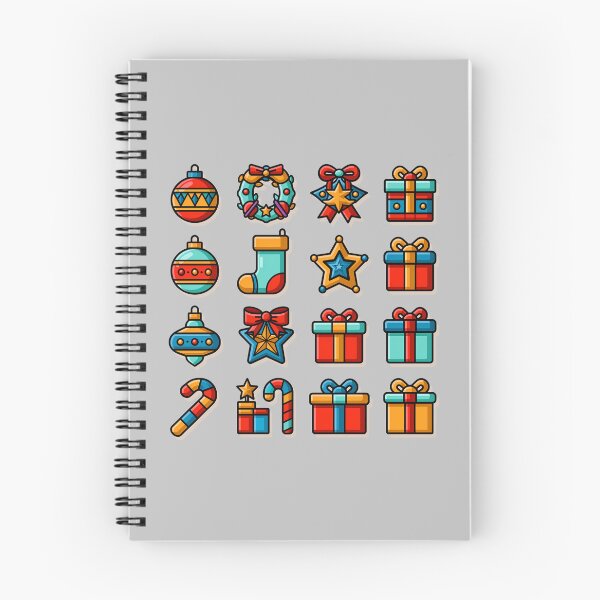 Item preview, Cute Colorful Christmas Holiday Icon Sticker Pack designed and sold by colorful-white.