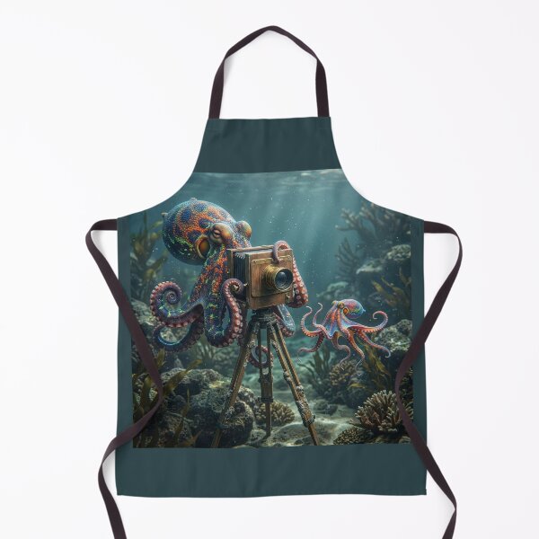 Item preview, Octopus Takes Photo of Junior designed and sold by Tridentulus.